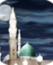 تصوير پس زمينه فوق العاده زیبا از مسجد النبی + دانلـــود