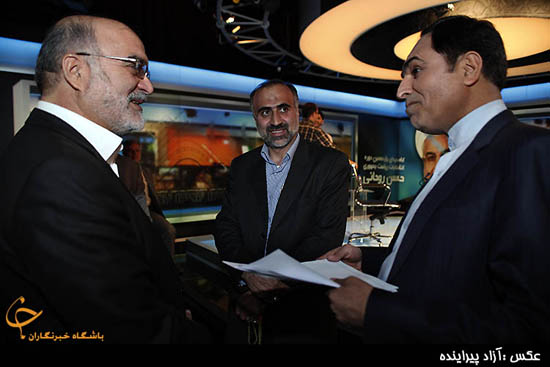 تصاویر حسن روحانی در گفتگوی ویژه خبری 
