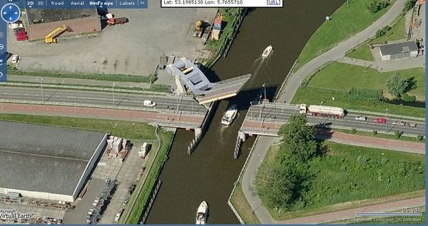تخته پل اسلوئرهوفبروگ در هلند + تصاویر