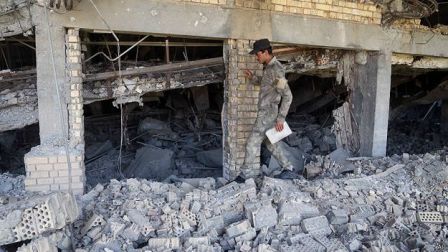 تخریب کامل محل دفن دیکتاتور سابق عراق