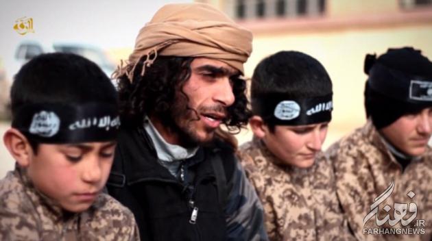 پادگان نظامی کودکان داعشی + تصاویر