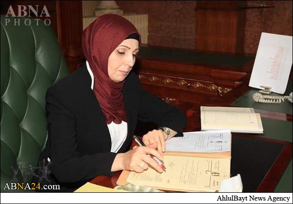 شهردار زن بغداد فعالیت خود را آغاز کرد+عکس