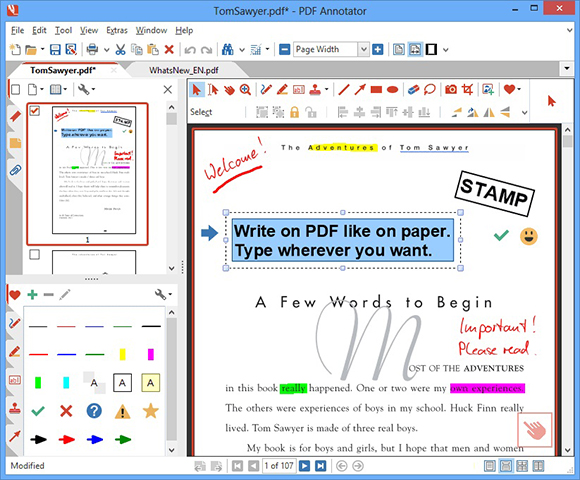 یک ویرایشگر قدرتمند فایل‌های PDF + دانلود 1