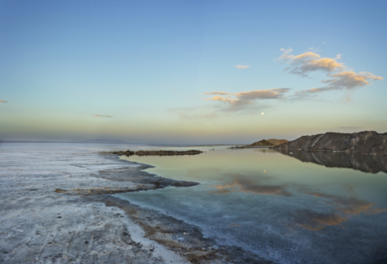 حوض سلطان بزرگترین آینه طبیعی ایران + تصاویر