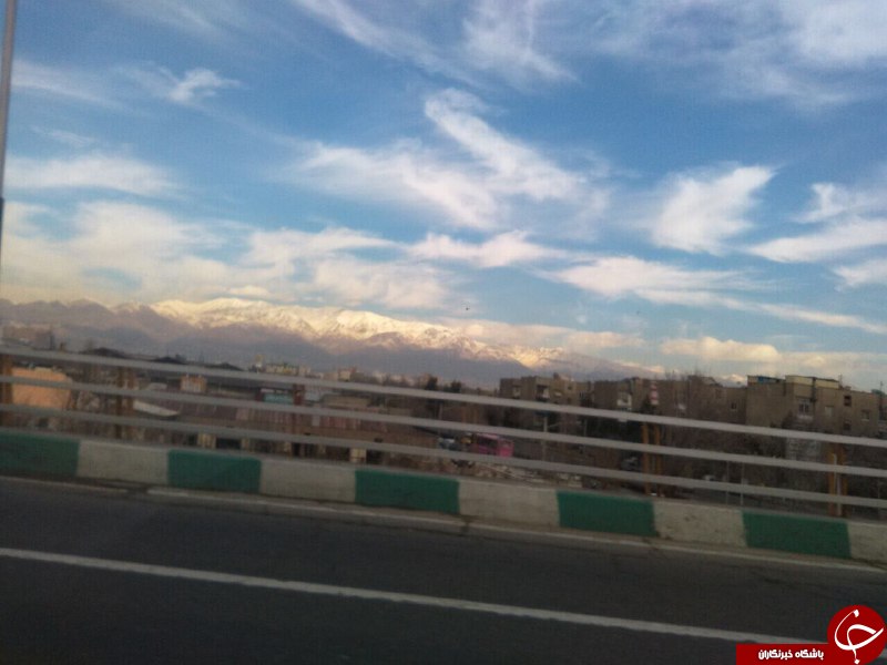 آسمان تهران بعد از ٢٠ روز آلودگی به روایت تصویر