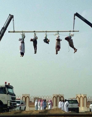 سی‌بی‌سی: تشابه شیوه‌های اعدام‌ رژیم سعودی با جنایت‌های داعش و طالبان+تصاویر