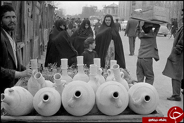 مرزبان ایرانی/صنعت نفت در دهه 60/ترافیک سنگین درشکه ها در تهران
