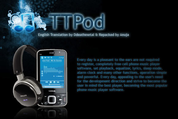 جدیدترین نسخه پخش کننده موسیقی TTPOD + دانلود