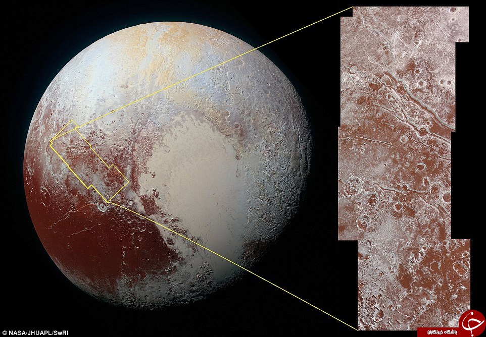 قلب یخی در اعماق این سیاره در منظومه شمسی کشف شد + تصاویر