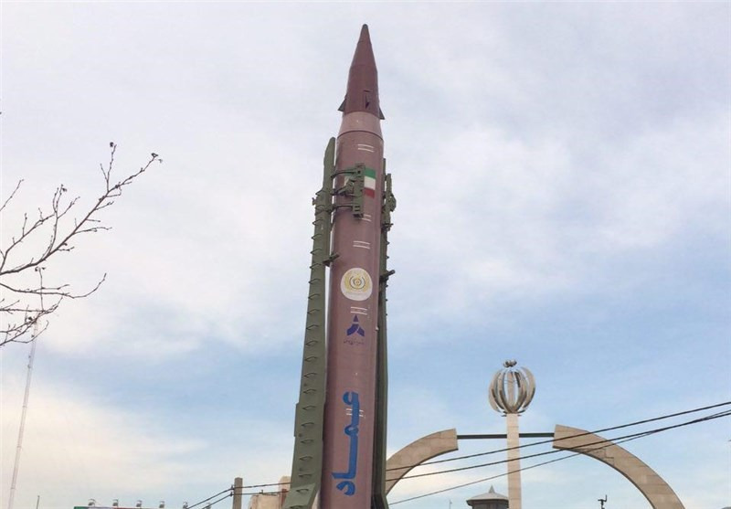نمایش موشک‌های بالستیک و ماهواره‌بر در راهپیمایی 22 بهمن تهران