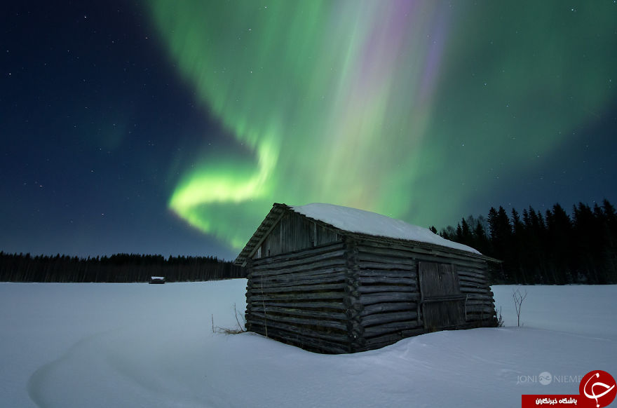 شکار شفق های شمالی فنلاند + تصاویر