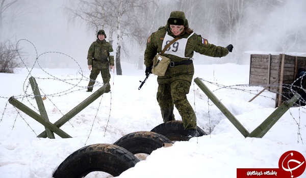 زنان سرباز روسی آماده نبردهای سخت +تصاویر