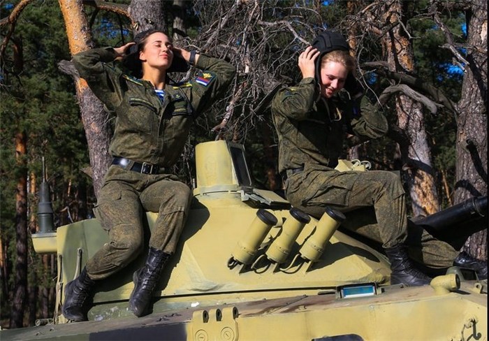 عکس/ زنان مرگبار ارتش روسیه