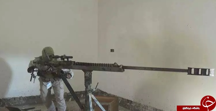 اسلحه چند متری عجیب و وحشتناک داعشی در عراق + عکس