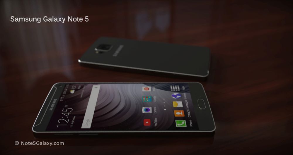 لو رفتن اطلاعاتی جدید در رابطه با Galaxy Note 5 + تصاویر مفهومی