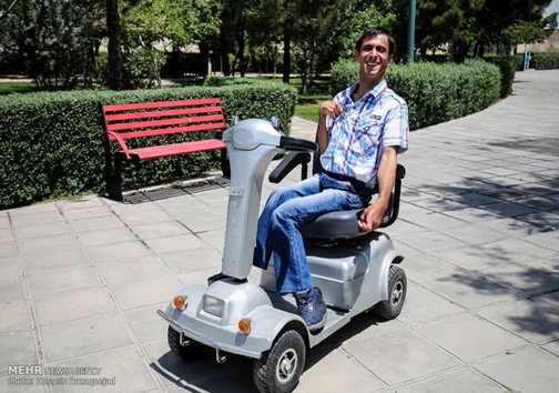 معلول ایرانی که ۱۳۰ اختراع دارد +عکس