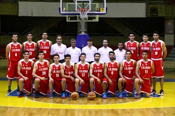 آخرین تمرین تیم ملی بسکتبال جوانان در تهران