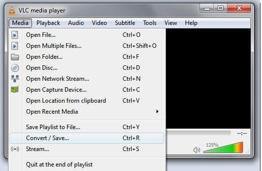 با استفاده از VLC پلیر موسیقی و فیلم را تبدیل کنید