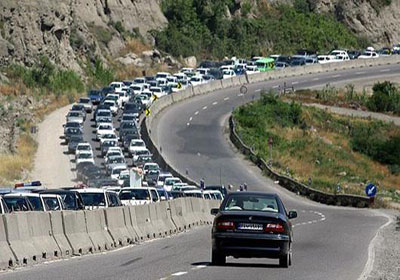 ترافیک نیمه سنگین و جوی آرام در جاد ه های کشور