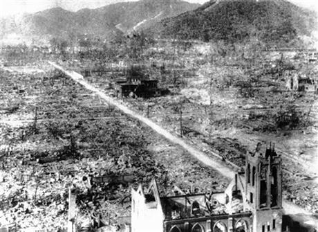 تصاویری دیده نشده از بمباران هیروشیما