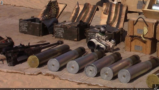 غنایم خطرناک داعش از ارتش مصر + تصاویر