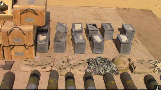 غنایم خطرناک داعش از ارتش مصر + تصاویر