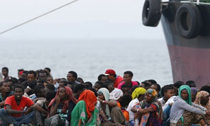نجات 1800 مهاجر در دریای مدیترانه