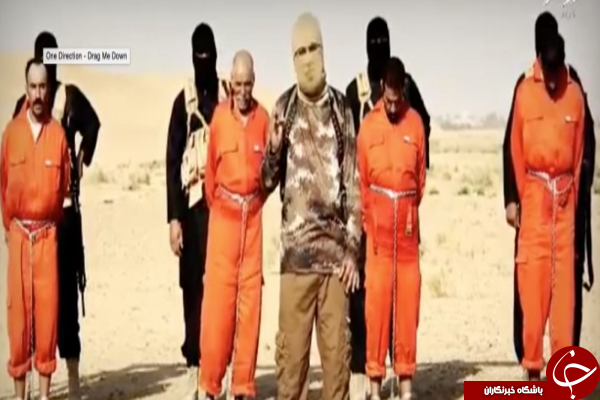 زنده سوزی 4 نفر توسط داعش +فیلم (+18)