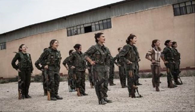 مبارزه دختران خورشید علیه داعش