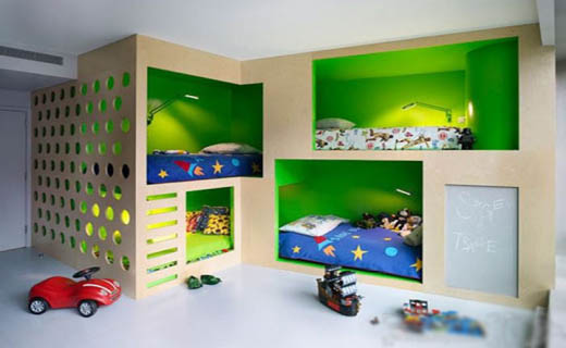 بی نظیر ترین تخت های اتاق کودک+تصاویر