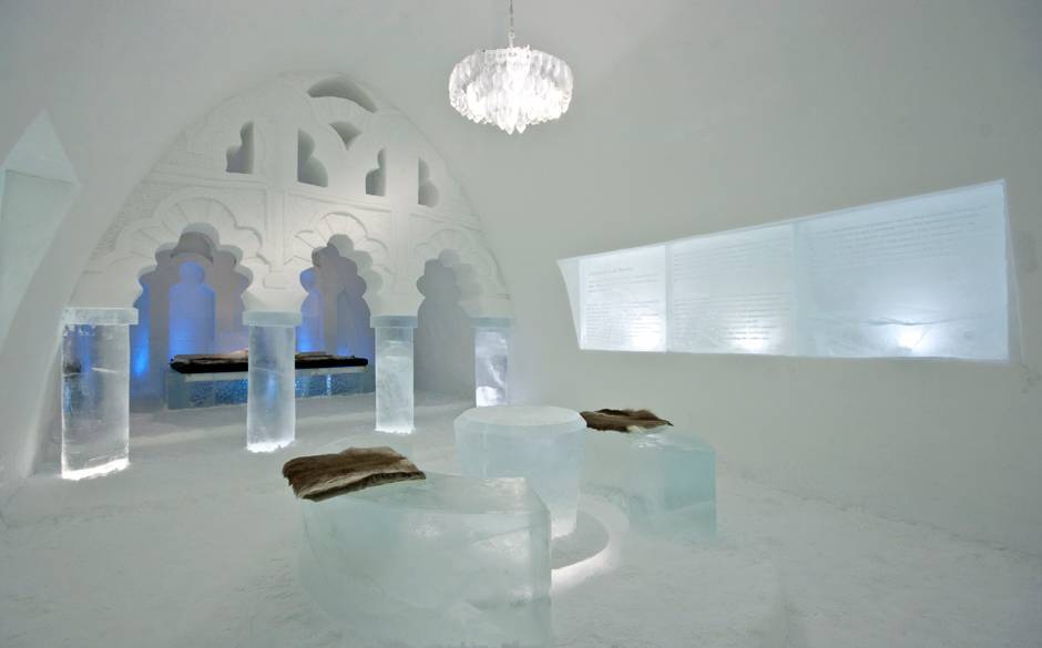 افتتاح جدیدترین هتل یخی در سوئد + تصاویر