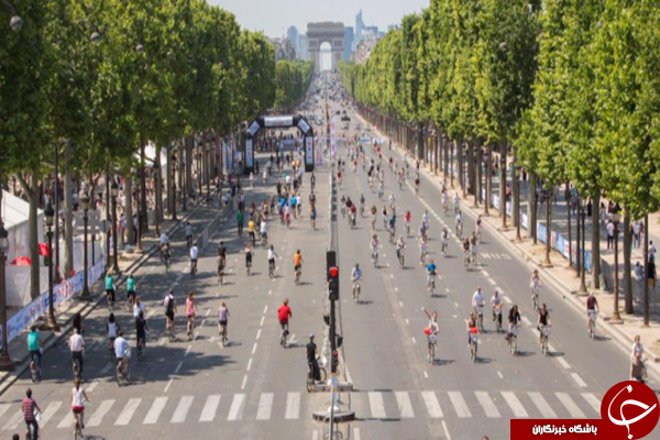 ممنوعیت یک روزه خودرو در پاریس +تصویر