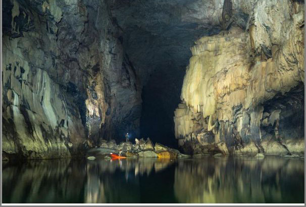 غار زیبا در پوهین بون لائوس+ عکس!