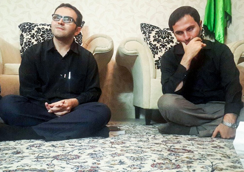 عکس/ پسران سردار همدانی پس از شهادت