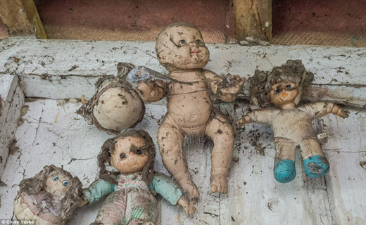 گورستان عروسک ها در مکزیک+ تصاویر