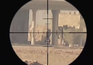 دانلود فیلم شکار ۴ عضو داعش توسط تک تیرانداز