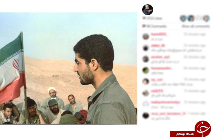 سردار سلیمانی در قاب جوانی و جبهه +تصاویر