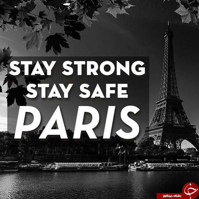 بازتاب حادثه پاریس در اینستاگرام+تصاویر