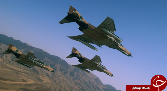 جنگنده های ایرانی در آسمان دمشق
