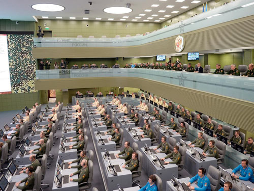 اتاق جنگ چند میلیارد دلاری ولادیمیر پوتین+ تصاویر