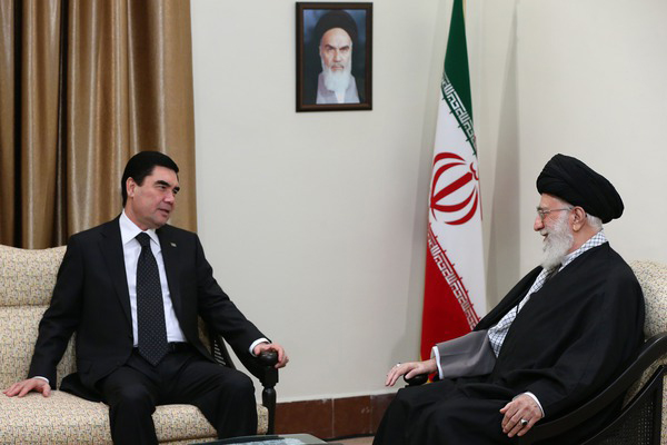 بیانات رهبر معظم انقلاب اسلامی در دیدار رئیس جمهوری ترکمنستان