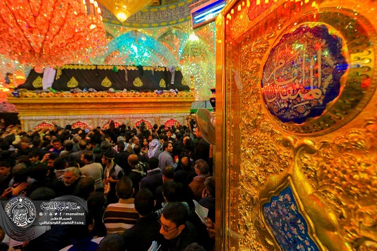 خیل عظیم زائران اربعین حسینی در بارگاه مطهر علوی + تصاویر