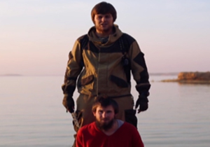 اعدام فجیع اسیر روس به دست داعش + فیلم و تصاویر 18+