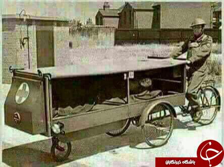 اولین آمبولانس دنیا+ عکس