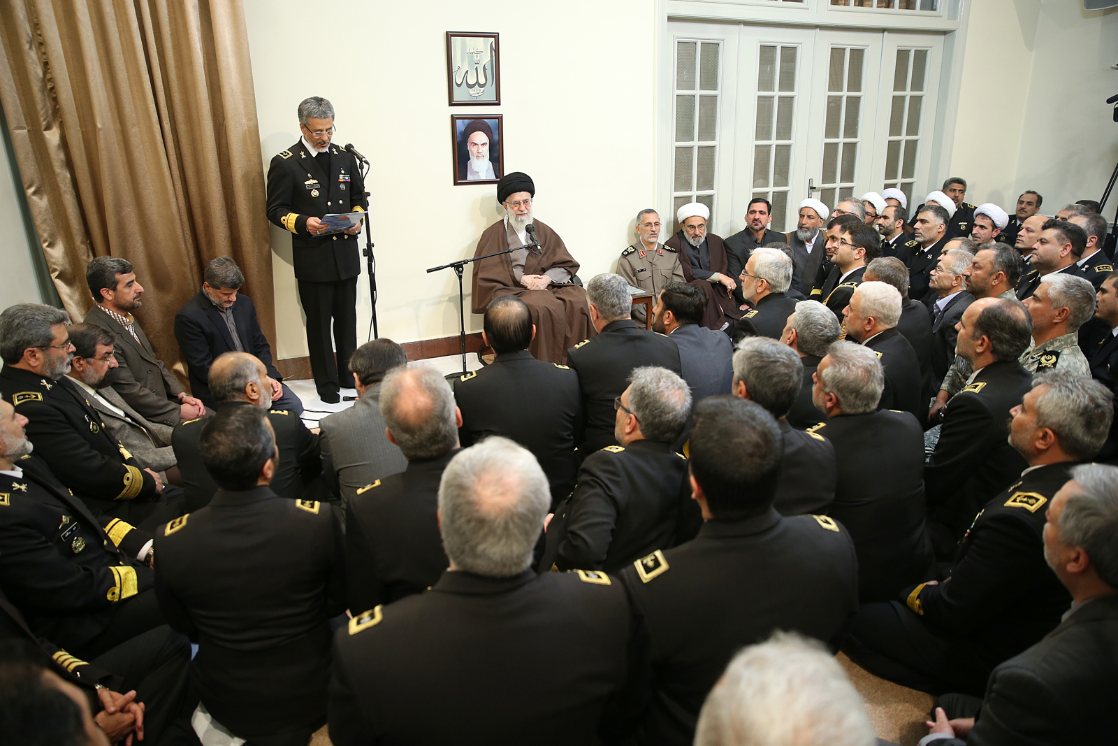 بیانات رهبر انقلاب در دیدار فرماندهان و مسئولان نیروی دریایی ارتش