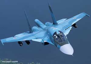 آغاز مأموریت جنگنده‌های سوخو 34 روسیه در سوریه