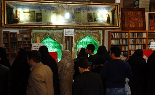 محراب ۳۰۰ ساله مسجد مقدس جمکران+تصاویر