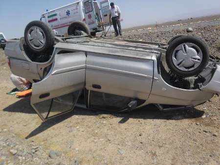 واژگونی مرگبار پراید در مشهد 6 کشته و زخمی بجا گذاشت/انتقال مجروحان با اورژانس هوایی