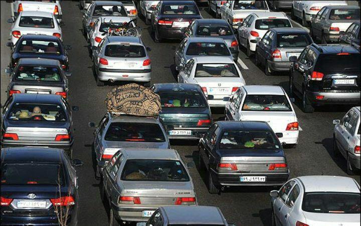 ترافیک سنگین در محورهای ترانزیتی استان