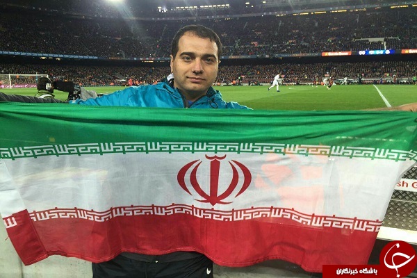 چه کسی پرچم ایران را در نیوکمپ برافراشت +عکس